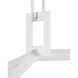 Denison 6 Light 40 inch Gesso White Chandelier Ceiling Light
