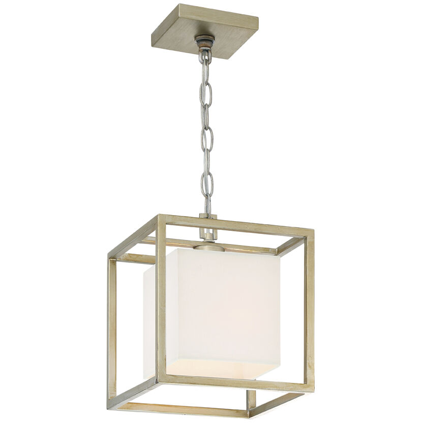 Chloie 1 Light 9 inch Sterling Gold Mini Pendant Ceiling Light