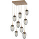 Meteo Incandescent 9 Light Chandelier