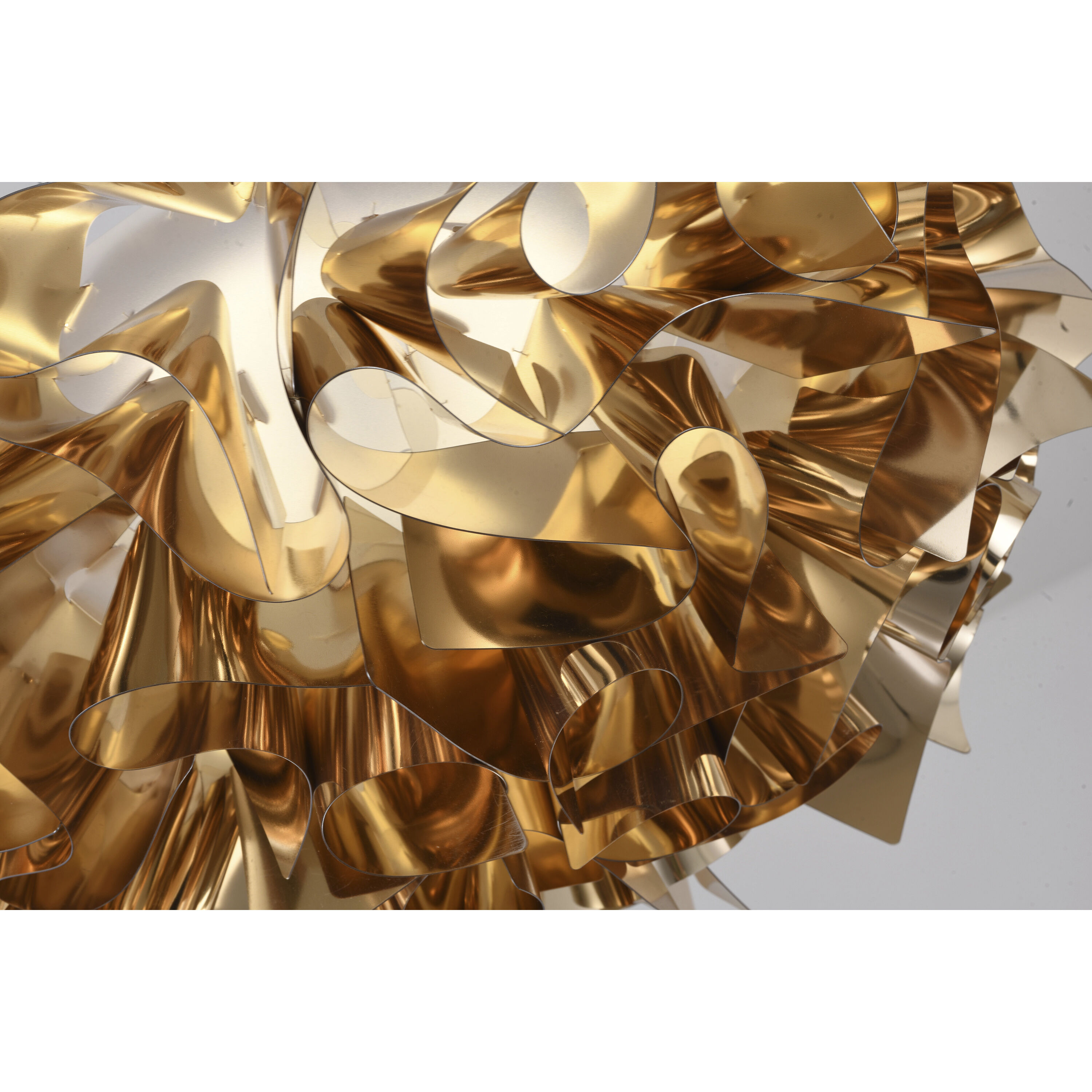 Canada LED 20.8 inch Shiny Gold Chandelier Ceiling Light