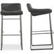 Starlet 36 inch Black Barstool