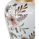 Floral 17.7 X 9.4 inch Ginger Jar