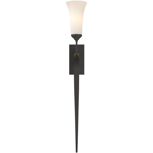 Sweeping Taper 1 Light 4.25 inch Black Sconce Wall Light