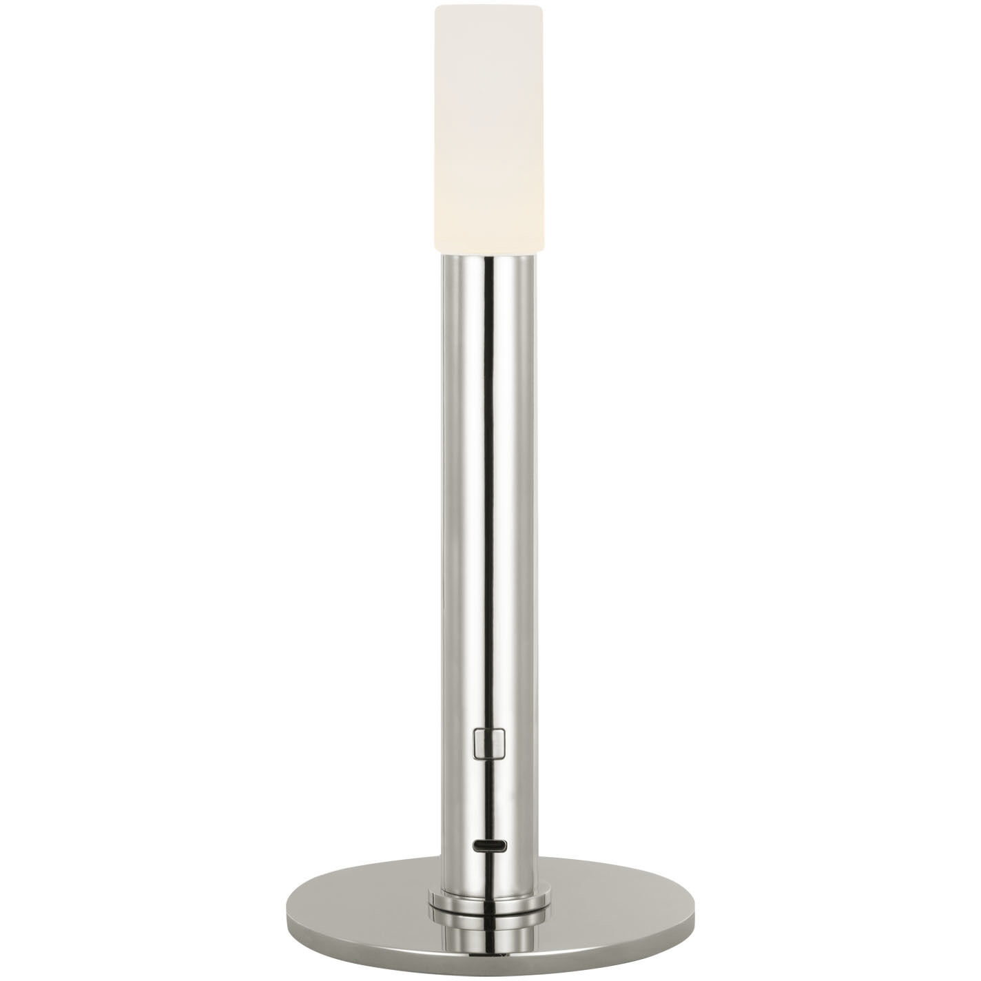 Kelly Wearstler Rousseau 9.5 inch 5.00 watt Polished Nickel Rechargeable Accent Lamp Portable Light
