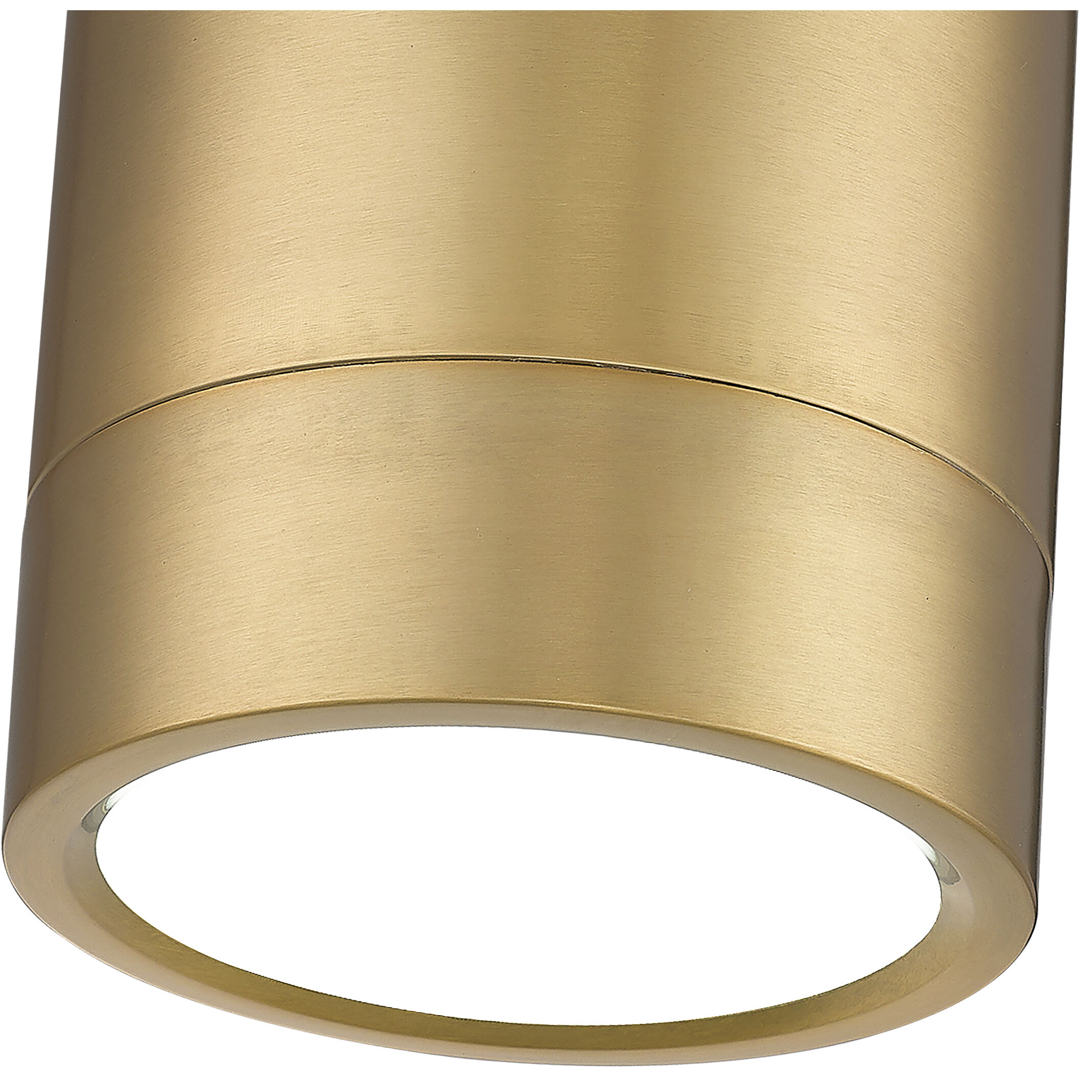 Algar LED 6 inch Modern Gold Flush Mount Ceiling Light