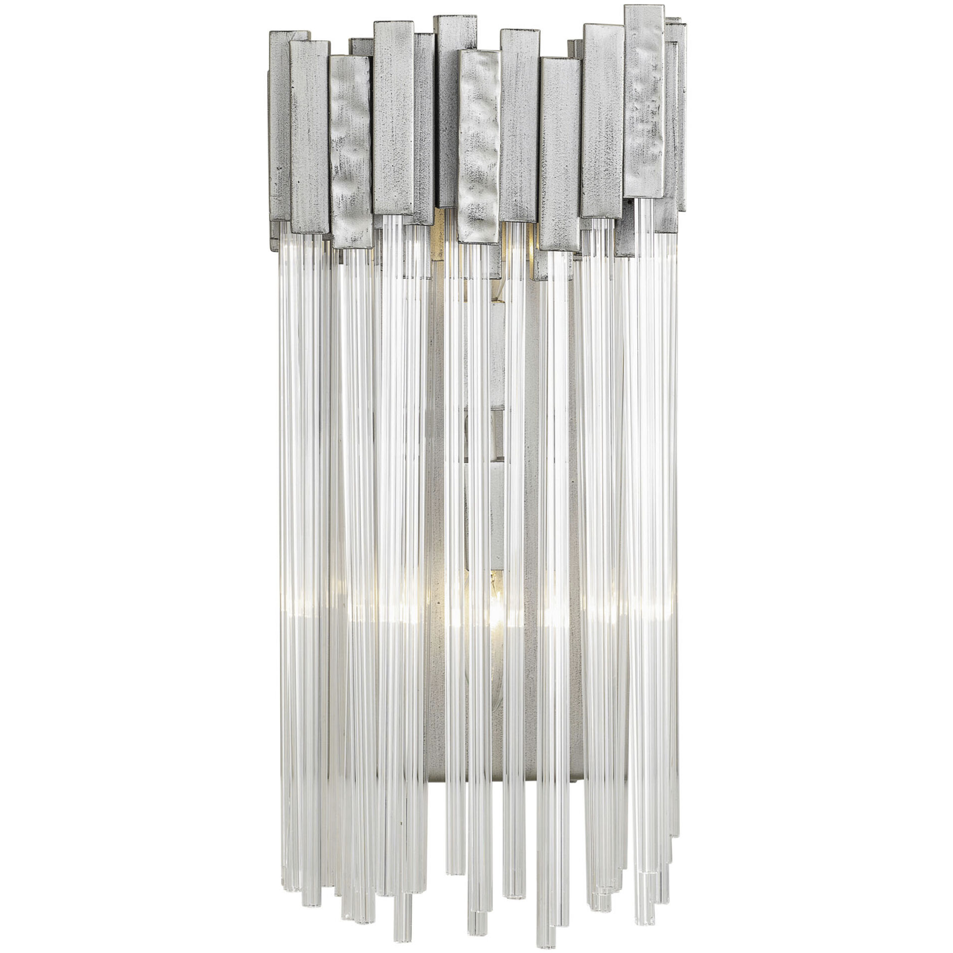 Matrix Sconce Wall Light in Rainy Night