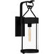 Corbin 1 Light 23 inch Earth Black Outdoor Wall Lantern