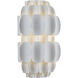 Swoon Sconce Wall Light in Matte White, Smithsonian Collaboration