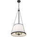 Madeline 5 Light 18 inch Matte Black Pendant Ceiling Light
