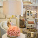 Joan 39.5 inch Antique Bronze Table Lamp Portable Light