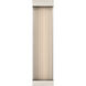 Chapman & Myers Vance LED 3.5 inch Polished Nickel Sconce Wall Light