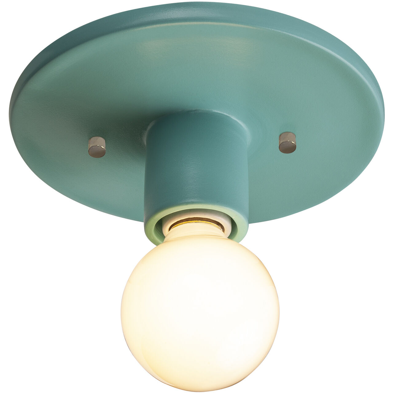 Radiance Collection 1 Light 8 inch Reflecting Pool Flush Mount Ceiling Light