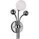 Element LED 8 inch Polished Nickel Wall Light