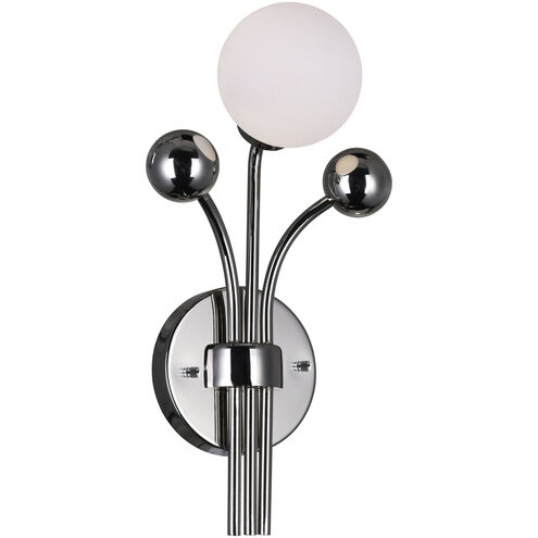 Element LED 8 inch Polished Nickel Wall Light