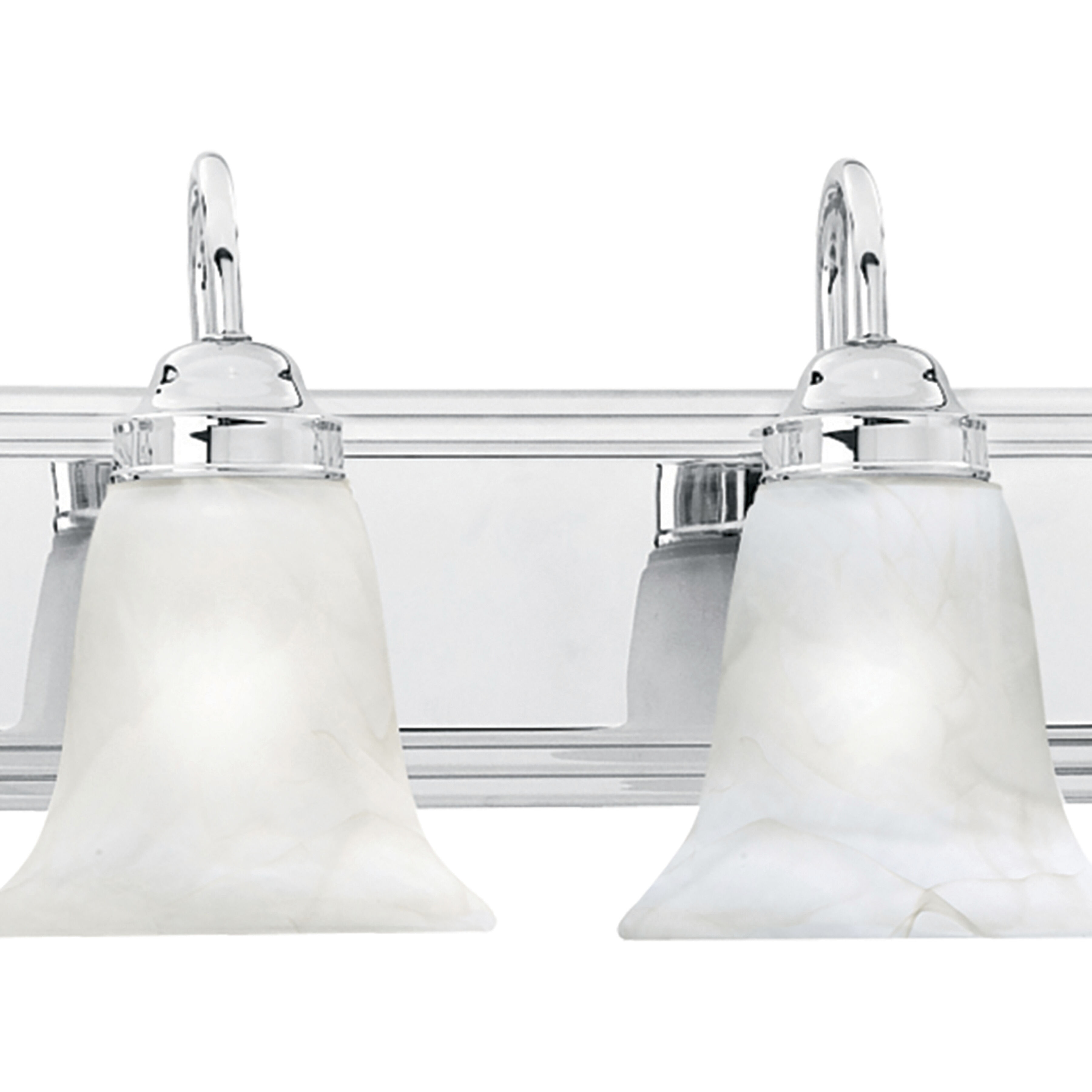 Homestead Vanity Light Wall Light in Chrome
