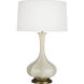 Pike 31.88 inch 150.00 watt Bone Table Lamp Portable Light in Aged Brass
