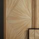 Bianca 40 inch Blonde Straw Marquetry Cabinet