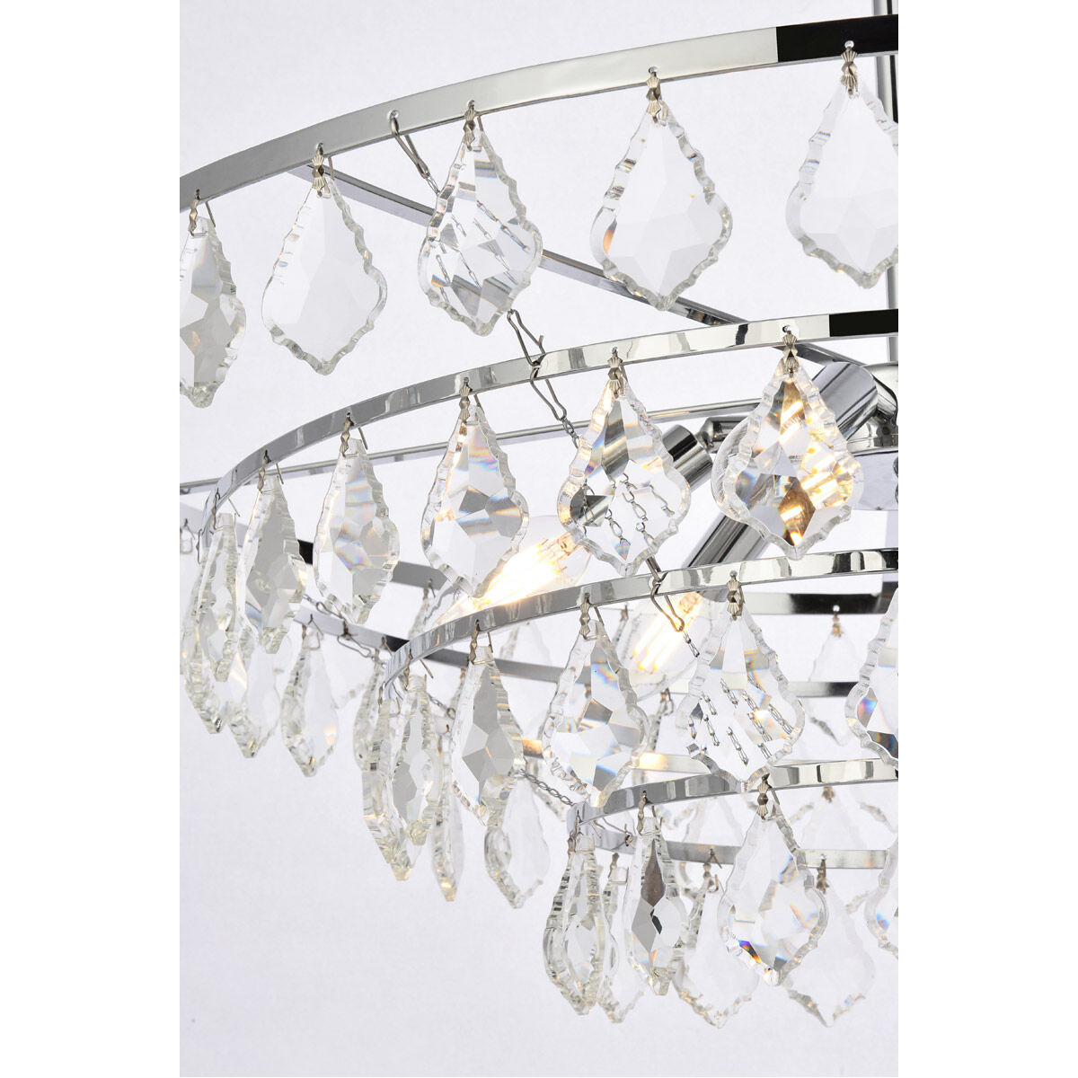 Ella 6 Light 28 inch Chrome Pendant Ceiling Light