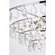 Ella 6 Light 28 inch Chrome Pendant Ceiling Light