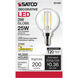 Lumos LED Candelabra Candelabra 3.00 watt 2700K LED Filament
