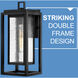 Coastal Elements Republic LED 16 inch Black Outdoor Wall Mount Lantern, Estate Series