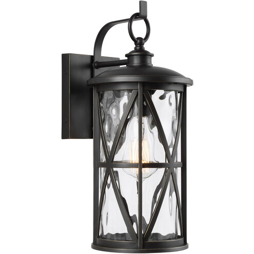 Morrison 1 Light 15.5 inch Antique Bronze Outdoor Wall Lantern