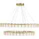 Sevryn LED 44.5 inch Soft Brass Chandelier Ceiling Light
