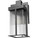 Fortis 1 Light 13 inch Sand Black Outdoor Wall Light