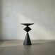 Zasa 26 X 18 inch Matte Black Side Table