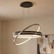 Isabelle 24 inch Matte Black Pendant Ceiling Light