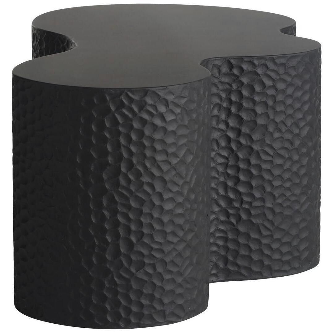 Indio 36 X 22 inch Matte Black Outdoor Coffee Table, Large