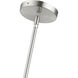 Bennington 1 Light 5.13 inch Brushed Nickel Mini Pendant Ceiling Light