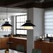 Loomis 1 Light 15.25 inch Matte Black Pendant Ceiling Light