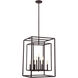 Berlin 9 Light 20.5 inch English Bronze Pendant Ceiling Light
