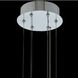 Nuvole LED 48 inch Chrome Pendant Ceiling Light