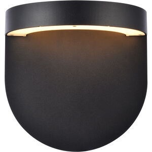 Raine Outdoor Wall Light in Black