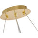 Canada 12 Light 31.5 inch Gold Chandelier Ceiling Light
