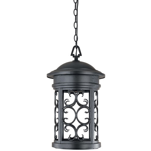 Ellington 1 Light 11 inch Oil Rubbed Bronze Outdoor Hanging Lantern