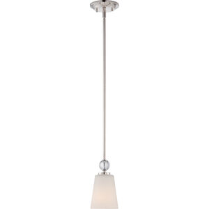 Connie 1 Light 4.75 inch Polished Nickel Mini Pendant Ceiling Light