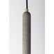 Brielle 1 Light 10 inch Aged Brass Pendant Ceiling Light