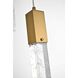 Aurora 36 Light 42 inch Satin Gold Chandelier Ceiling Light