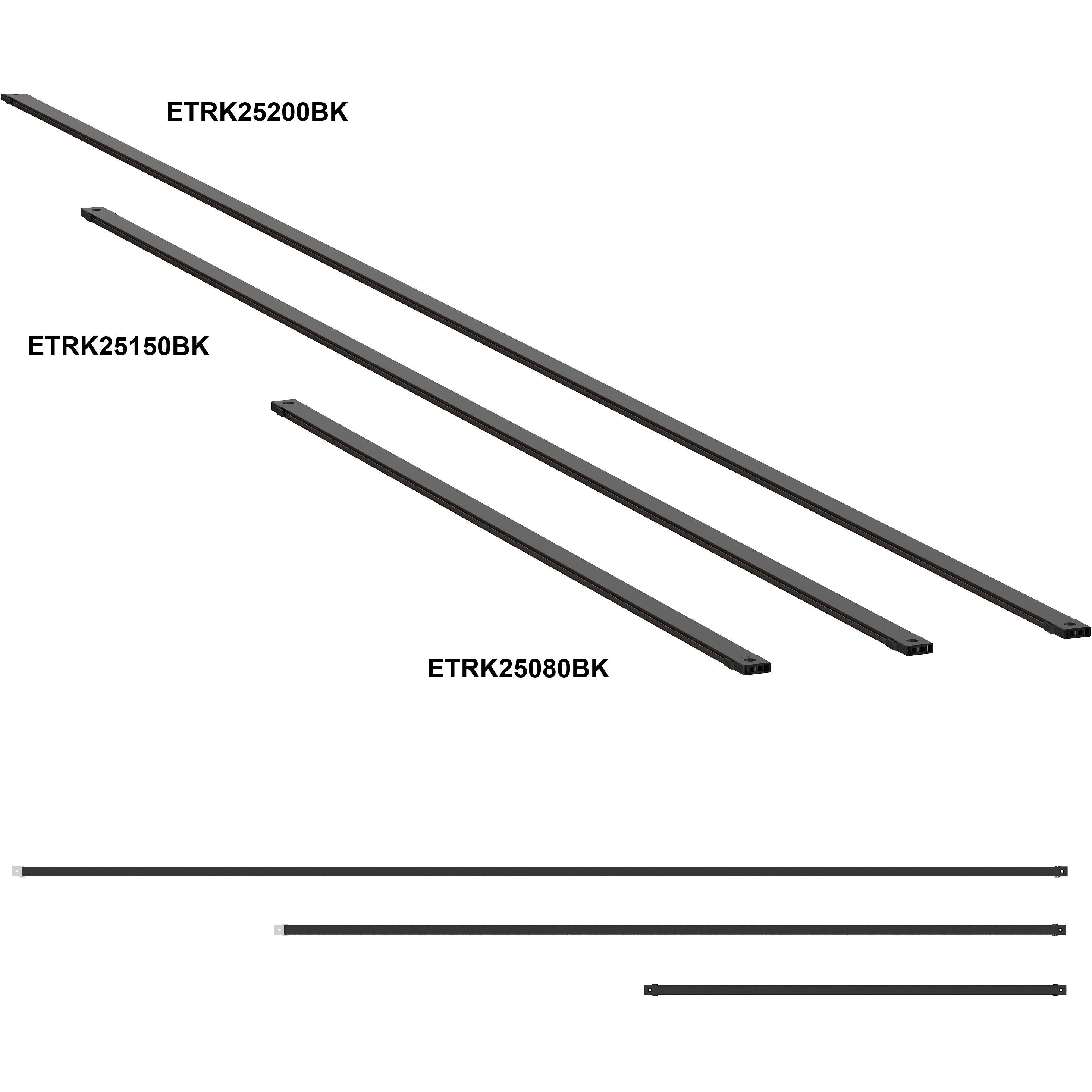 Continuum - Track Black Track Ceiling Light