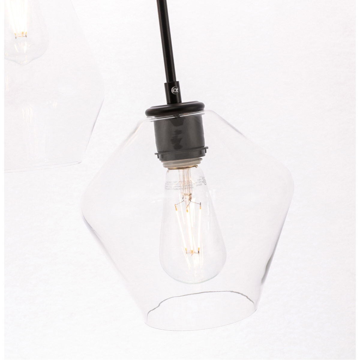 Rochester 3 Light 17 inch Black Pendant Ceiling Light