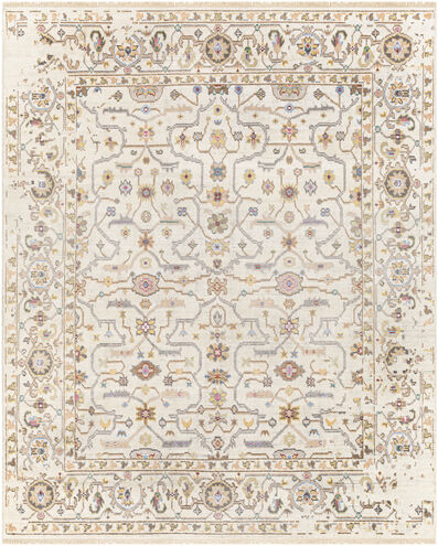 Kushal 120 X 96 inch Tan Rug in 8 x 10, Rectangle