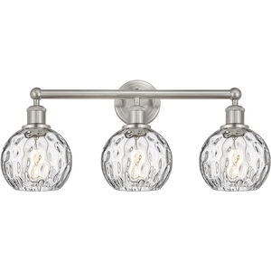 Edison Athens Water Glass 3 Light 24.00 inch Bathroom Vanity Light
