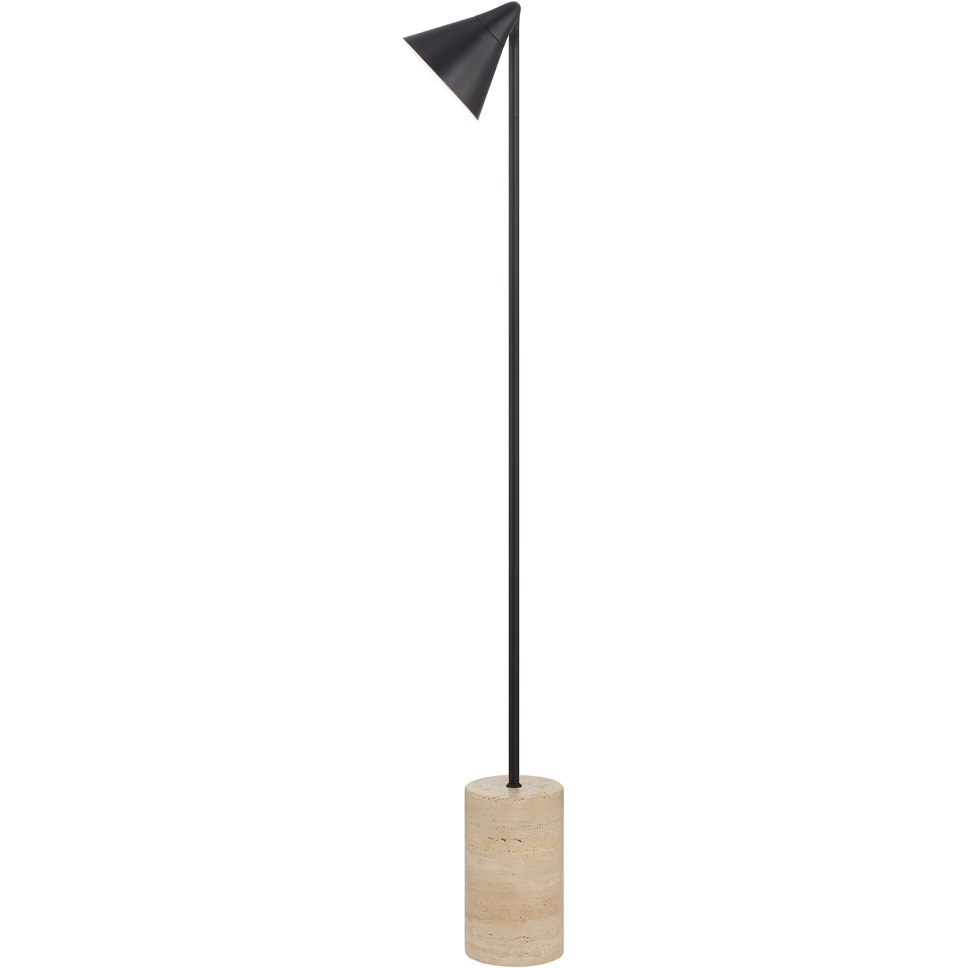Task Portables 54.25 inch 8.00 watt Coal Table Lamp Portable Light