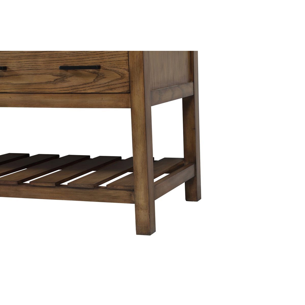 Clement 60 X 22 X 34 inch Driftwood Bathroom Vanity Cabinet