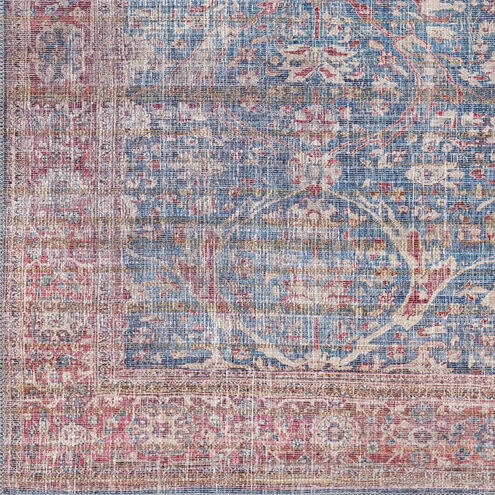 Cobb 87 X 63 inch Blue Rug in 5 x 8, Rectangle