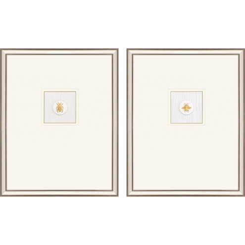Animals Collection Metallic Framed Art
