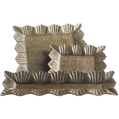 Lorenza Brown Tray, Small